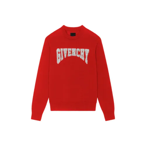 GIVENCHY FW22 Свитер Мужской Красный