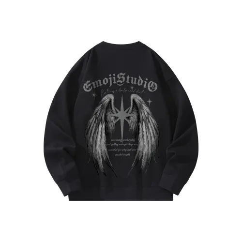 Свитшот Emoji с круглым вырезом унисекс