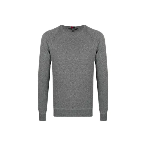 GUCCI Серый Мужской Кашемировый Свитер