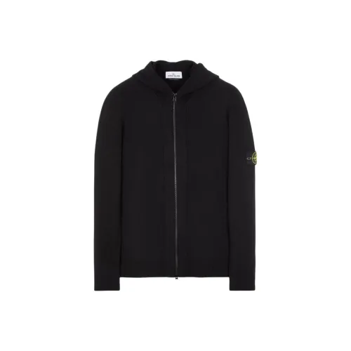 Stone Island Черные Мужские Свитера