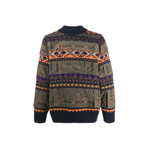 Свитеры для мужчин совместного бренда Sacai Умбра