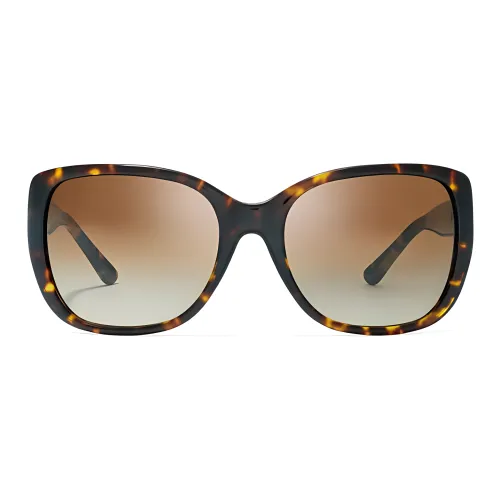 TORY BURCH Квадратные Солнцезащитные Очки Унисекс Черепаховый