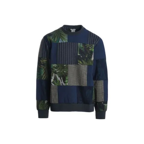 ETRO Синий Мужской Кашемировый Свитер