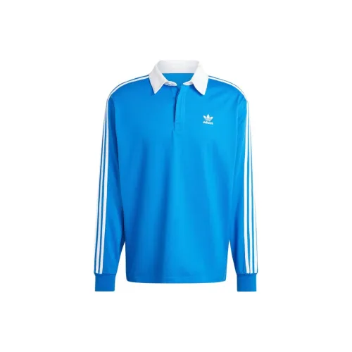 Adidas Originals Adicolor Поло Мужское Синее