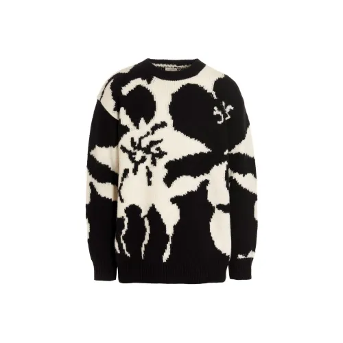 DRIES VAN NOTEN Мужские черные свитеры