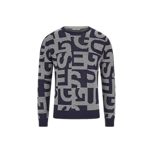 GUESS Мужские Синие Свитера