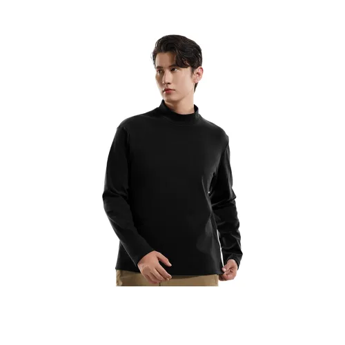 Tectop Черная Унисекс Футболка