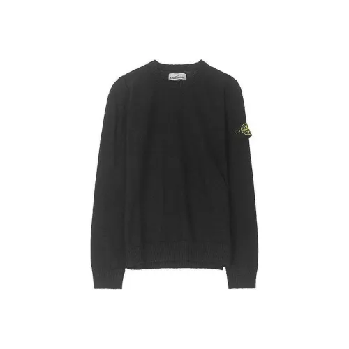 Stone Island Черные Мужские Свитера