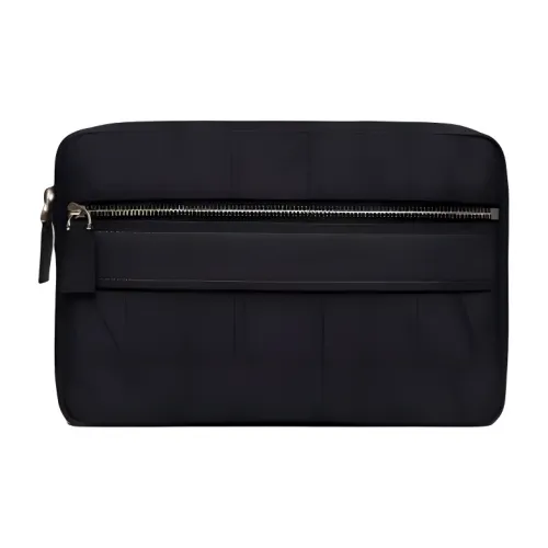 Valentino Nylon Jacquard Clutch Мужской Черный