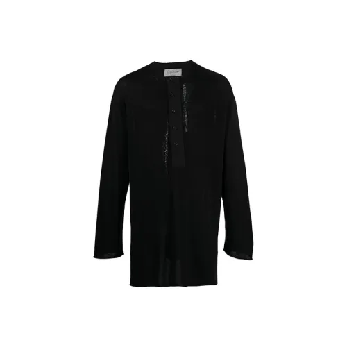 Yohji Yamamoto Черные Мужские Свитера