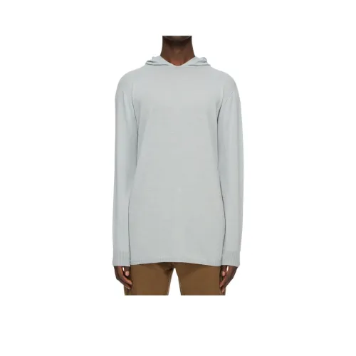 RICK OWENS совместный бренд Светло-синие Мужские Свитера