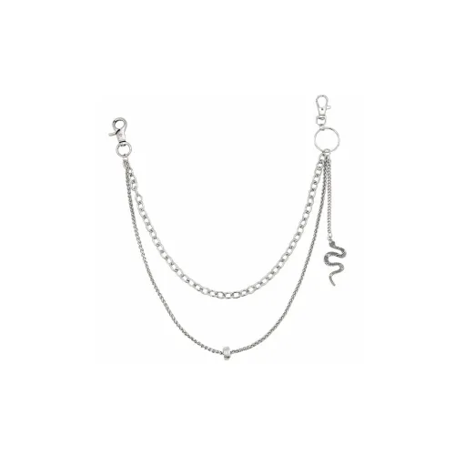 CHRROTA Металлические цепочки для брюк Унисекс