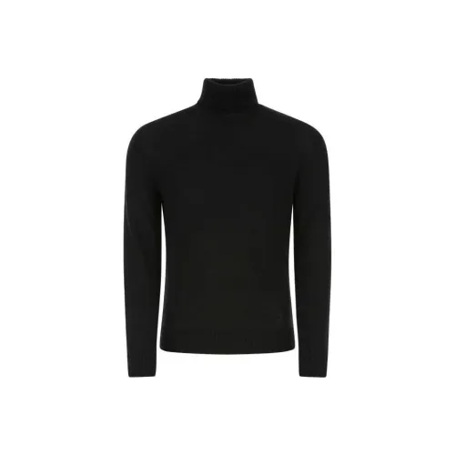JIL SANDER Черные Мужские Свитера