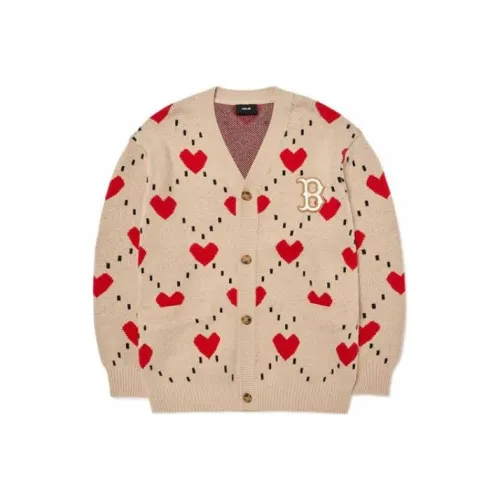 Mlb Base Logo Трикотаж Унисекс Бежевый Желтый