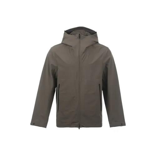 EMPORIO ARMANI Travel Business Travel Series SS25 Куртки и Пальто Мужской С подарками A Холодильник Коричневый