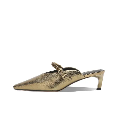 Rosa Bianca Домашние тапочки Женские Античное золото