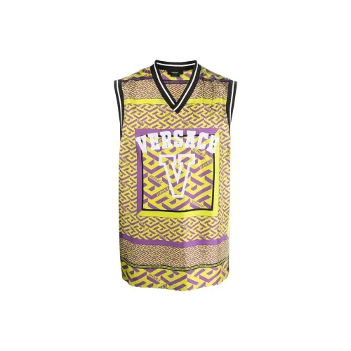 VERSACE Желтые Мужские Майки