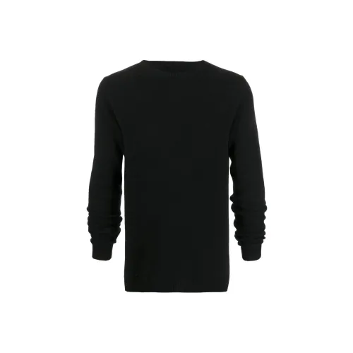 RICK OWENS Черные Мужские Кашемировые Свитера