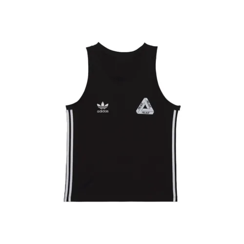 PALACE Мужские майки черного цвета