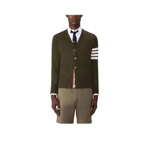 THOM BROWNE· Свитер Мужской Темно-зеленый