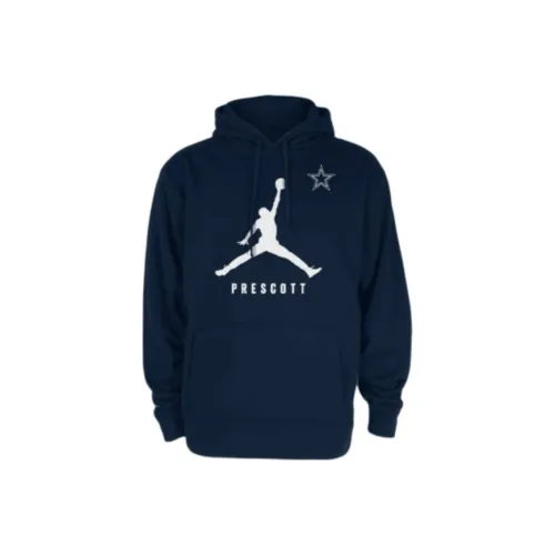 Nike NFL Dallas Cowboys D4k Dak Prescott Свитшот Мужской Морской синий