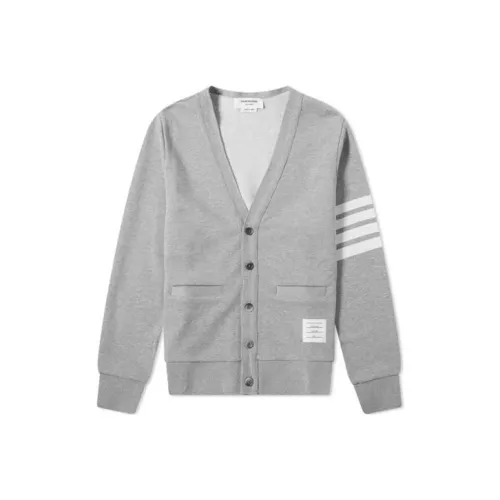 THOM BROWNE Серый Мужской Трикотаж