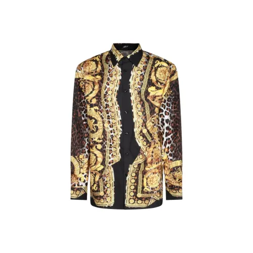 VERSACE Многоцветные Мужские Рубашки