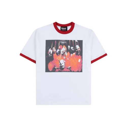 PLEASURES Белая унисекс футболка