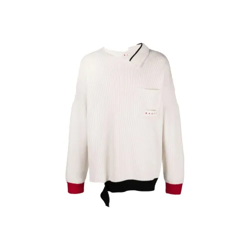 Marni Белый Мужской Свитера