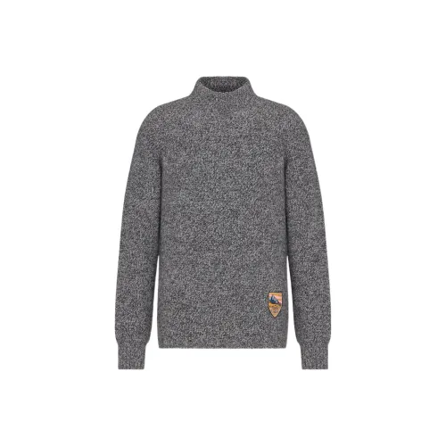 DIOR Quarterly New Products FW22 Свитер Мужской Серый