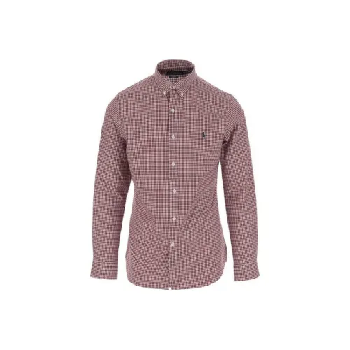 Polo Ralph Lauren FW24 Рубашка Мужская Красная