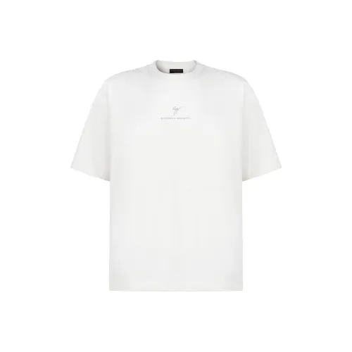 Giuseppe Zanotti GZ SS25 T Рубашка Мужская Светлый Бежевый