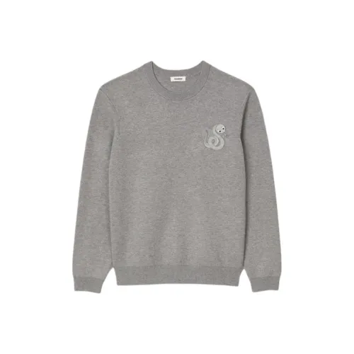 Sandro Chinese New Year Series 21/Угольно-серый Мужские Свитшоты