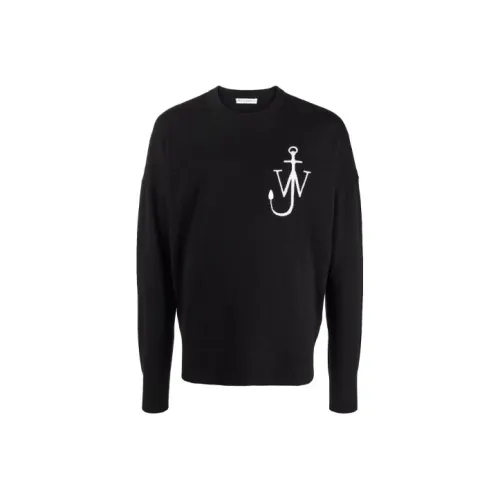 JW Anderson Черные Мужские Свитера