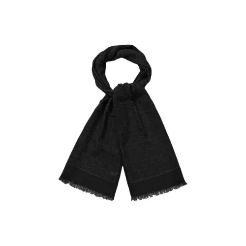 FERRAGAMO Хлопок Палантины Унисекс Черный