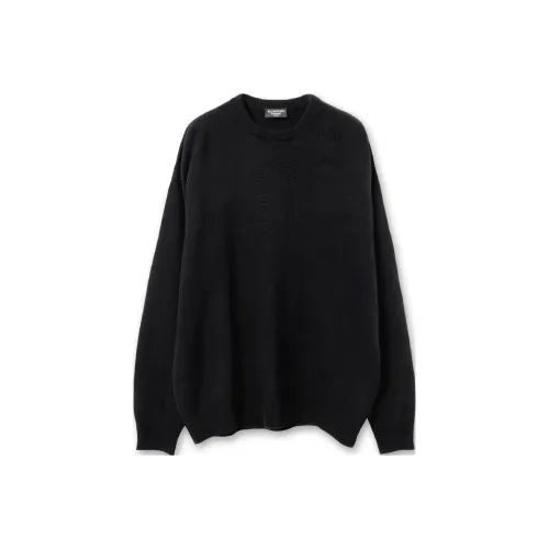 Balenciaga FW22 Кашемировый свитер мужской черный