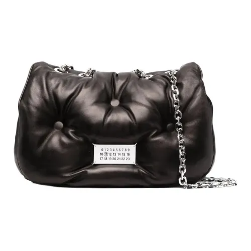 Maison Margiela Glam Slam Sheepskin Сумка через плечо Средняя Женская Черная