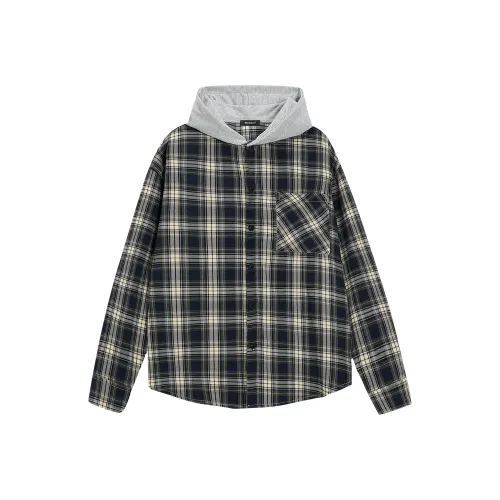 Menblero x AIKEN Рубашка Пальто Унисекс