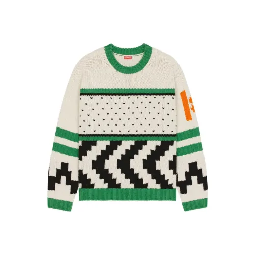 Kenzo x Nigo Holiday Season Зеленый Унисекс Свитеры