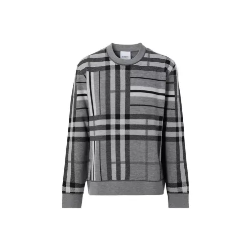Burberry Slate Фотиния Серый Мужские Свитера