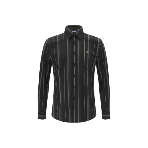 NAVIGARE Рубашка Мужская Ночь Черный Кофейный