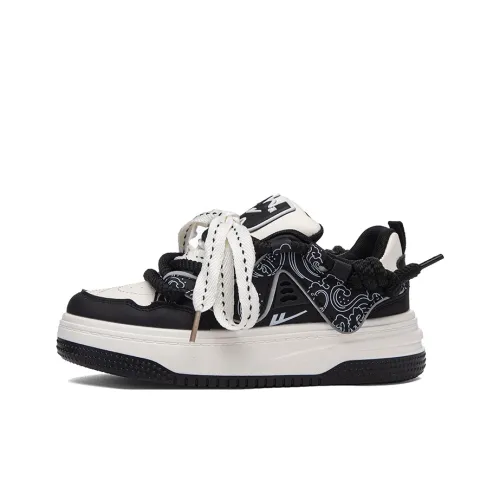 Warrior Дышащие Кроссовки для скейтбординга с низким верхом увеличивающие рост унисекс черный бежевый