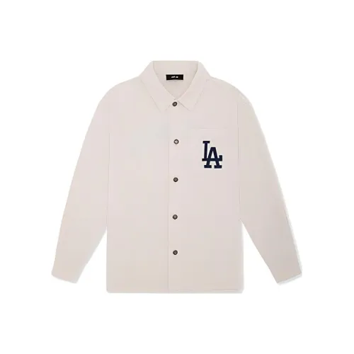 MLB Los Angeles Dodgers Varsity Рубашка Унисекс Темный крем