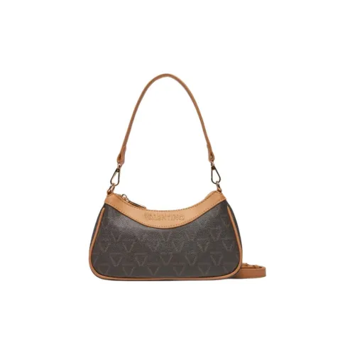 Valentino Сумка через плечо из искусственной кожи женская коричневая