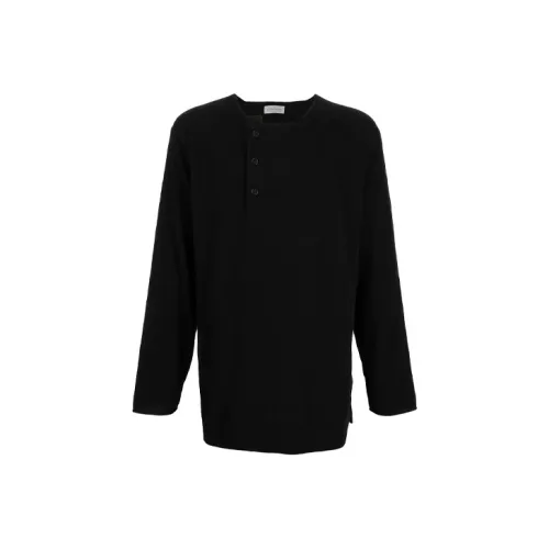 Yohji Yamamoto Черные Мужские Свитера