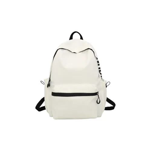 OURFUN Нейлон Рюкзак Стандартный Унисекс Пастельный Розовый Экрю Светло-Серый Черный Кофейный