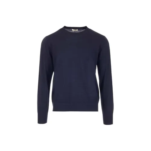 DRIES VAN NOTEN Морской синий Мужские свитеры