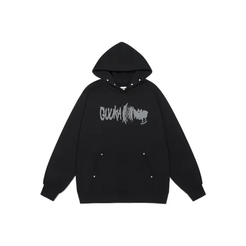 Guuka Черные Мужские Свитшоты