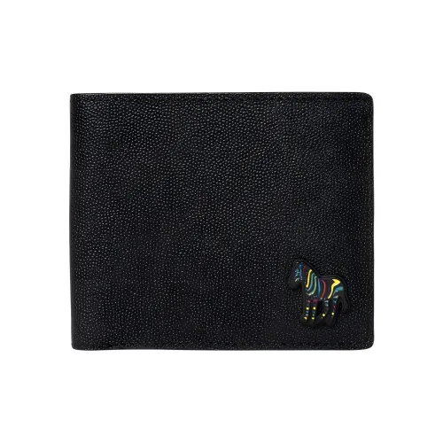 Paul Smith Leather Wallet Men's Black
