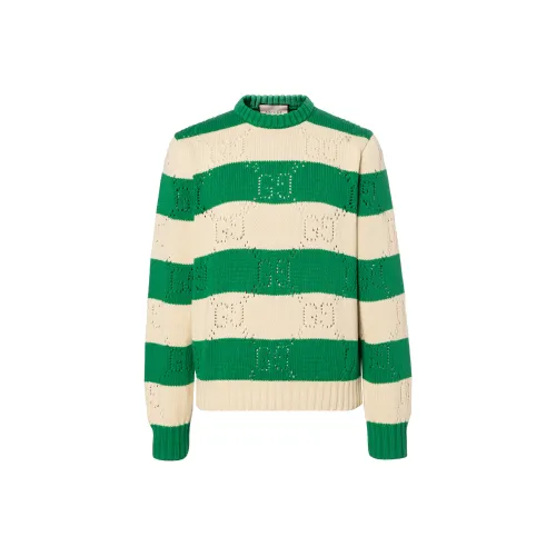 GUCCI Зеленые Мужские Свитера